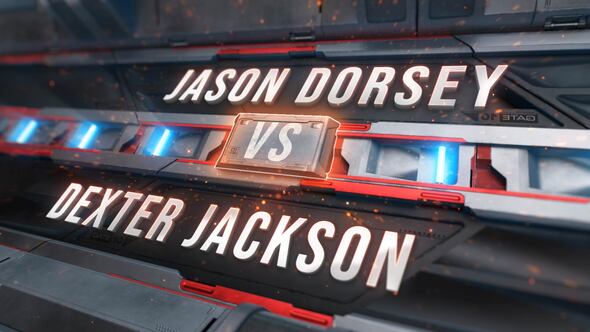 Videohive Fight Title Versus Transitions Broadcast-packages template preview