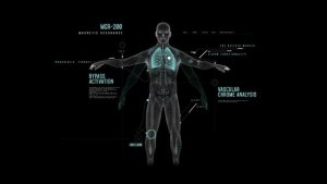 Videohive HUD Magnetic Resonance Infographics template preview