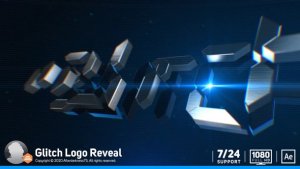 Videohive Glitch Logo Reveal 14137544 Logo Stings template preview
