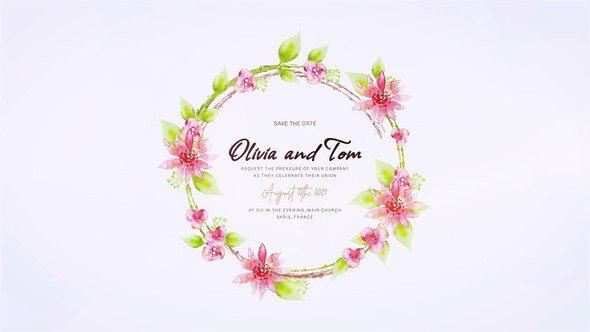 Videohive Wedding Titles 57352851 Openers template preview