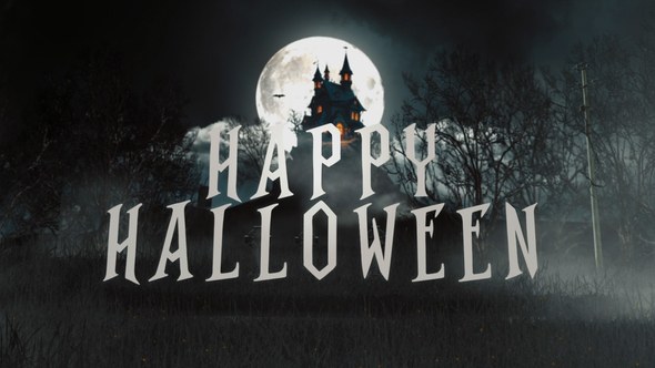 Videohive Halloween 60203539 Logo Stings template preview