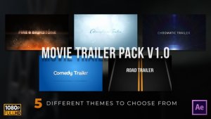 Videohive Movie Trailer Variety Pack v1.0 Titles template preview