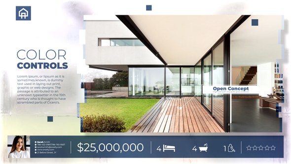 Videohive Real Estate Listing Slideshow Product Promo template preview