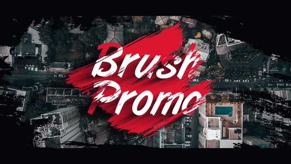 Videohive Art Brush Promo Openers template preview