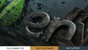 Videohive Dark World Logo Reveal Logo Stings template preview