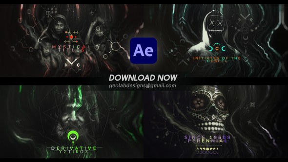 Videohive Mystical Slideshow l Cinematic Slideshow Video Displays template preview