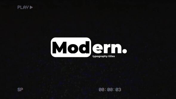 Videohive Modern Titles | After Effects 48765927 Titles template preview