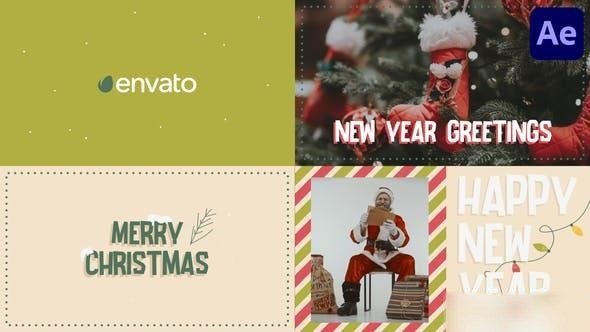 Videohive New Year Greetings | After Effects Openers template preview