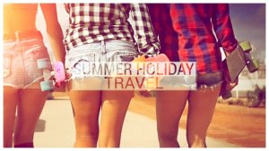 Videohive Summer Holiday Travel Video Displays template preview