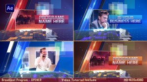 Videohive Broadcast / TV / Program Opener Broadcast-packages template preview