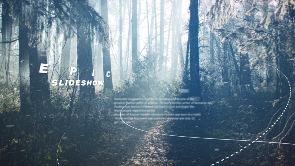 Videohive Epic Slideshow 19419015 Openers template preview