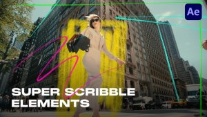 Videohive Super Scribble Pack Elements template preview