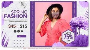 Videohive Spring Fashion Collection Product Promo template preview