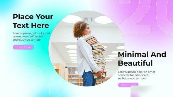 Videohive Latest Design Minimal slideshow