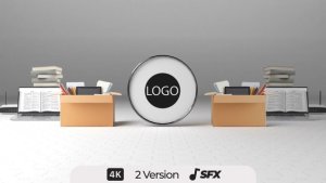Videohive Online Learning Intro Logo Stings template preview