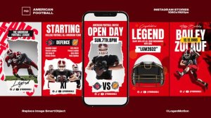 Videohive American Football 44264684 Broadcast-packages template preview