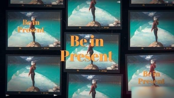 Videohive Rainbow Slideshow Openers template preview