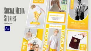 Videohive Social Media Stories v2 Product Promo template preview