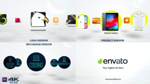Videohive Corporate Logo Reveal 3 in 1 v2 Logo Stings template preview