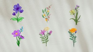 Videohive Flower Animation Elements Elements template preview