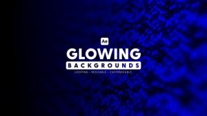 Videohive Glowing Backgrounds 54451215 Elements template preview