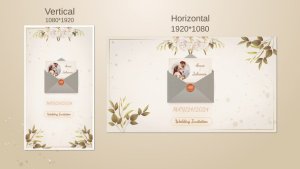 Videohive Wedding Invitation 50313930 Video Displays template preview