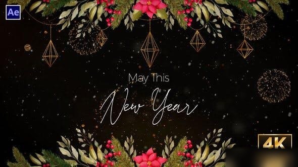 Videohive New Year Wishes | New Year Greetings V2 Openers template preview