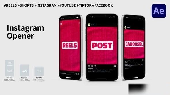 Videohive Instagram Stomp Opener 43068880 Openers template preview