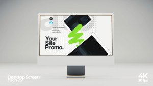 Videohive Desktop Screen Mockup Product Promo template preview