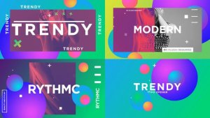 Videohive Trendy Typo Opener 24917748 Openers template preview