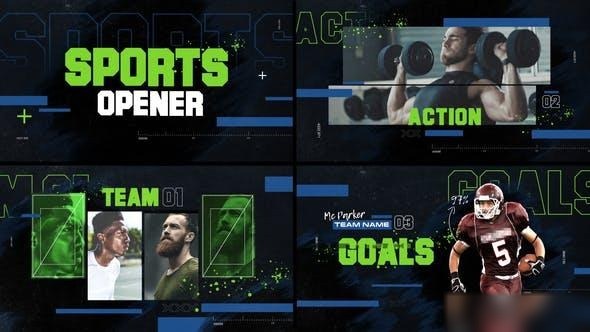 Videohive Sports Opener 30396220 Openers template preview