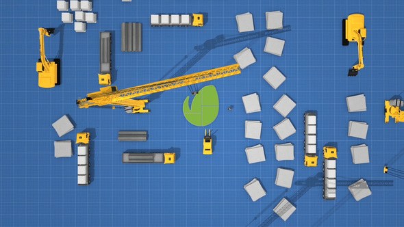 Videohive Logo Construction Architecture 23996358 Logo Stings template preview