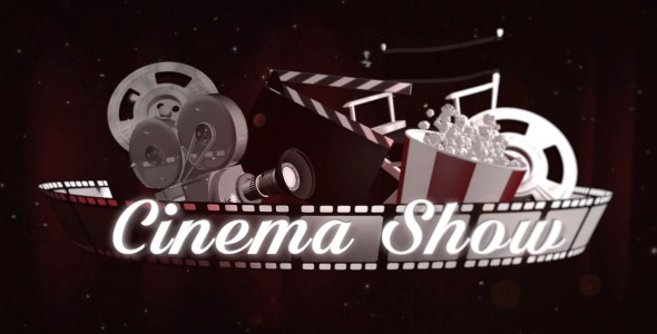 Cinema/Movie Broadcast Package Video Displays template preview