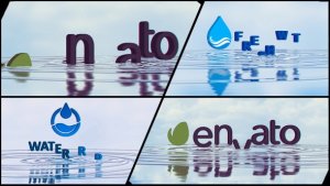 Videohive Corporate Logo V21 Water Ripples Emerge Logo Stings template preview