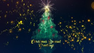 Christmas Special Greeting Video Displays template preview