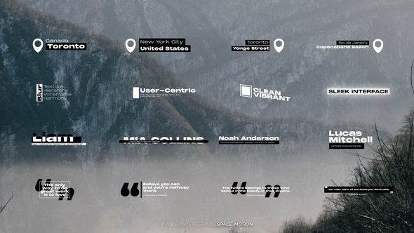 Videohive Titles Pack _AE Titles template preview