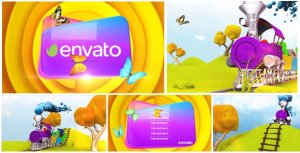Kids TV Show Video Displays template preview