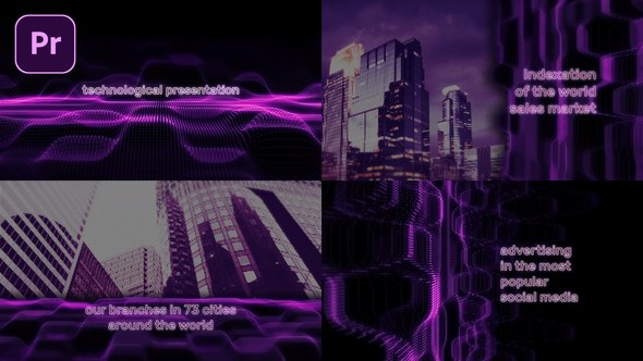 Future Presentation Technology Presentation Premiere Pro template preview