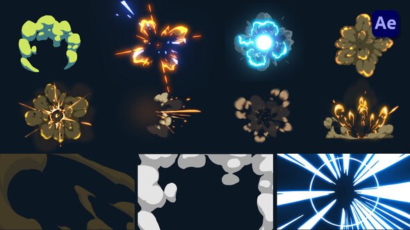 Videohive Explosion FX Motion Elements [After Effects] Elements template preview
