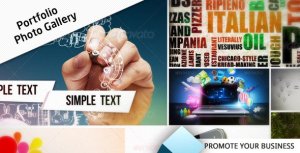 Videohive Portfolio & Gallery Video Displays template preview