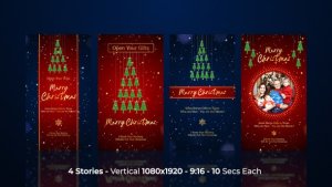 Videohive Christmas Stories 55433404 Openers template preview