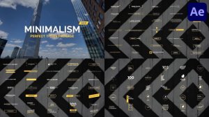 Videohive Minimalism New | After Effects Titles template preview