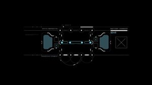 Videohive HUD Battery Charger Infographics template preview