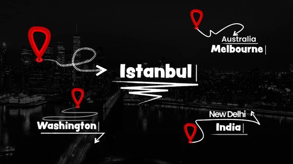 Videohive Location Titles 59330497 Titles template preview