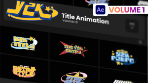 Videohive Y2K Title Animation Titles template preview