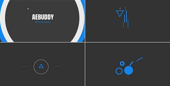 Videohive Shape Logo Opener Logo Stings template preview