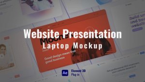 Videohive Laptop Website Promo 38376313 Product Promo template preview