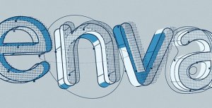 Structure - 3D Character/Title/Logo Pack Video Displays template preview