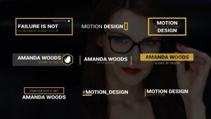 Business Titles Video Displays template preview