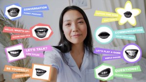 Videohive Colorful Lips Titles Titles template preview